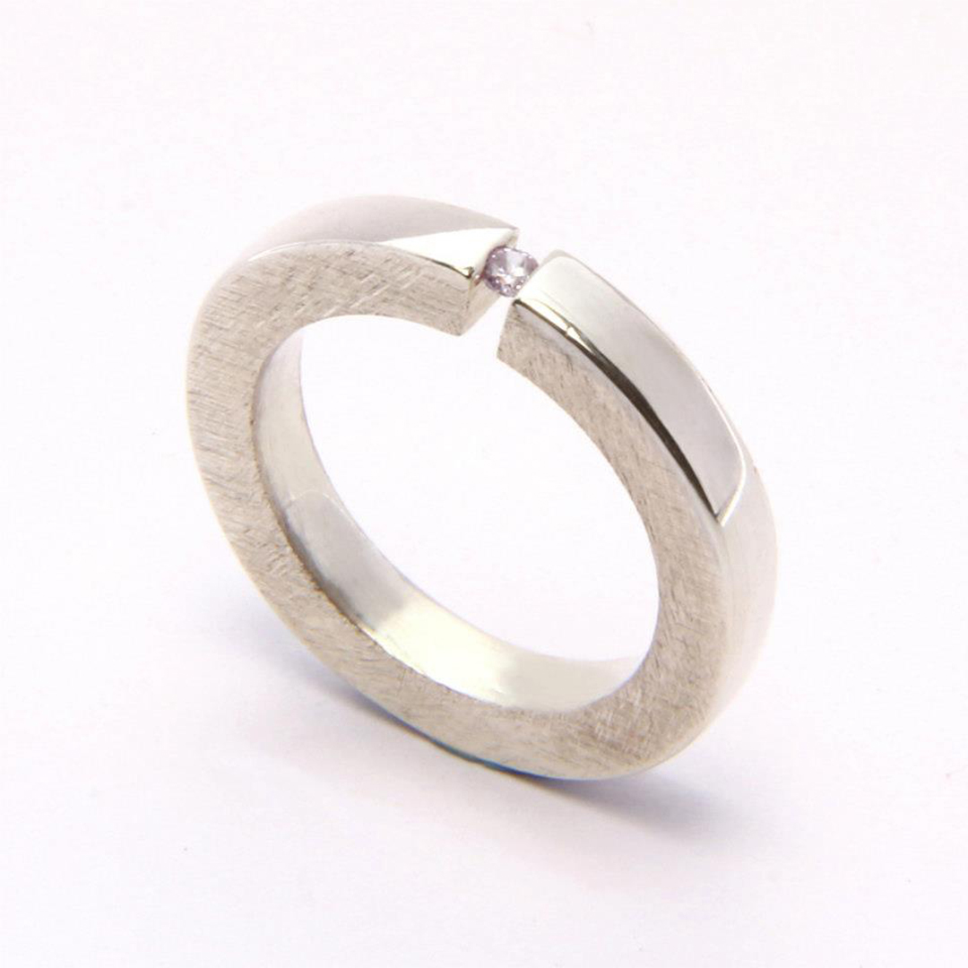 Anillo Luz de Platino